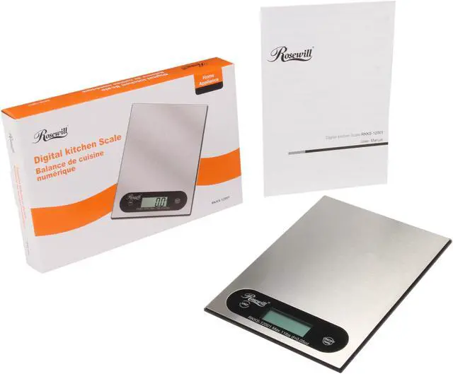 Alt view image 4 of 4 - Rosewill RKKS-12001 Digital Kitchen Scale