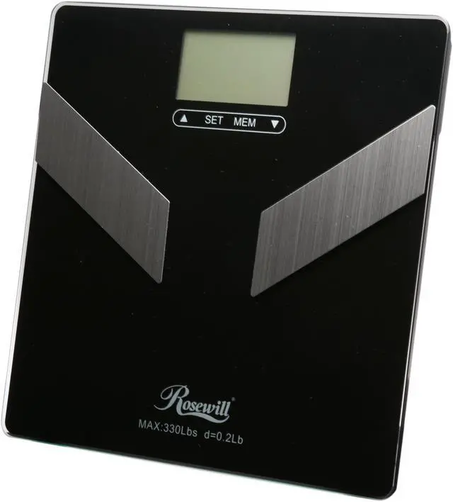 Main image of Rosewill R-BFS-11001 Body Fat Monitor Glass Electronic Scale