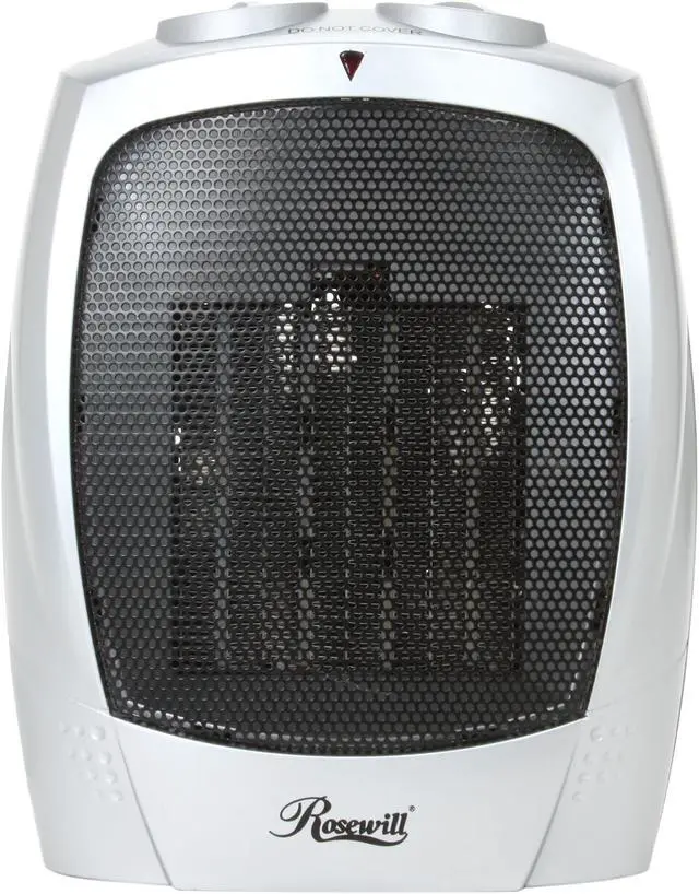 Alt view image 2 of 5 - Rosewill R-HT-001 Quick Heat Ceramic Heater with safety tip over switch
