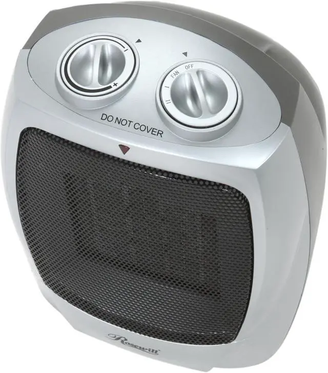 Alt view image 5 of 5 - Rosewill R-HT-001 Quick Heat Ceramic Heater with safety tip over switch