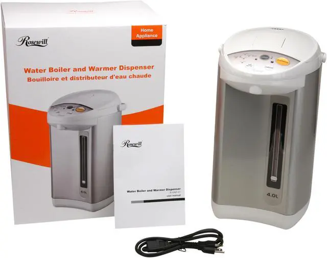 Alt view image 5 of 5 - Rosewill Electric 4.0 Liter Water Boiler and Warmer Dispenser R-HAP-01