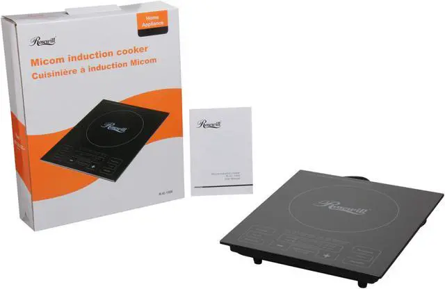Alt view image 6 of 6 - Rosewill 1500-Watt Induction Cooktop R-IC-1500 (Use Only Flat Bottom Magnetic Cookware)