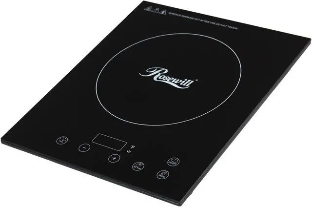 Alt view image 3 of 8 - Rosewill RHIC-11001 Induction cooker with Stainless steel pot