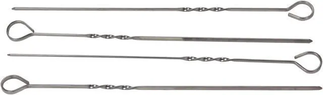 Alt view image 6 of 7 - Rosewill 11 pcs Stainless-Steel BBQ Set with Aluminum Storage Case R11BBQ-11001A