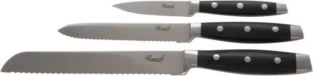 Alt view image 4 of 6 - Rosewill RHKN-12001 15-Piece Stainless Steel Knife Cutlery Block Set