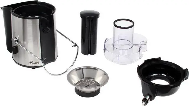Alt view image 7 of 8 - Rosewill RHAJ-12001 Stainless Steel Whole Fruit Juice Extractor
