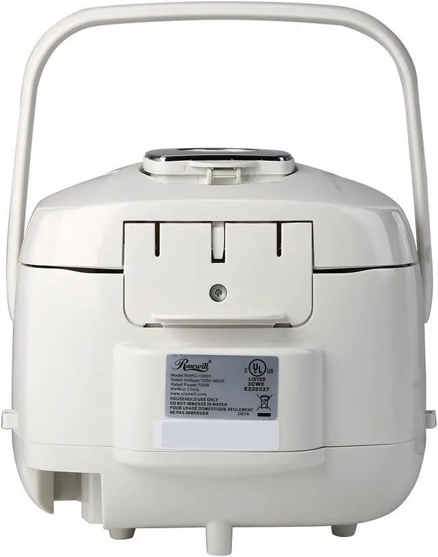 Alt view image 5 of 7 - Rosewill RHRC-13001 - Fuzzy Logic Rice Cooker - 5.5 Cups Uncooked / 11 Cups Cooked