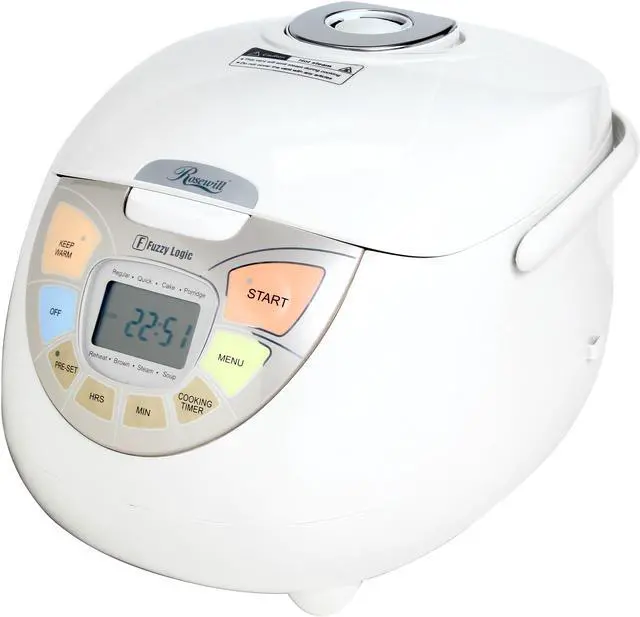 Main image of Rosewill RHRC-13002 White 10-Cup Fuzzy Logic Rice Cooker