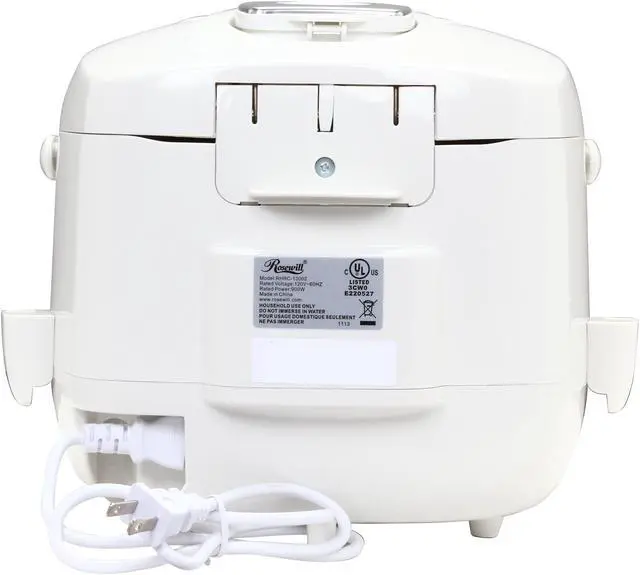 Alt view image 5 of 6 - Rosewill RHRC-13002 White 10-Cup Fuzzy Logic Rice Cooker