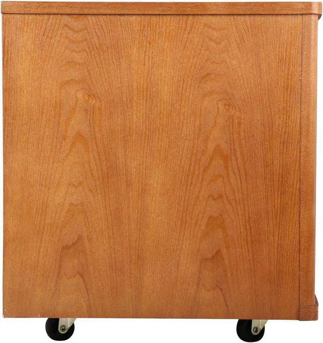 Alt view image 3 of 6 - Rosewill RHWH-14002 - 1500-Watt Room Heater in a Stylish Wooden Cabinet with 6 Infrared Tubes and Remote – Oak