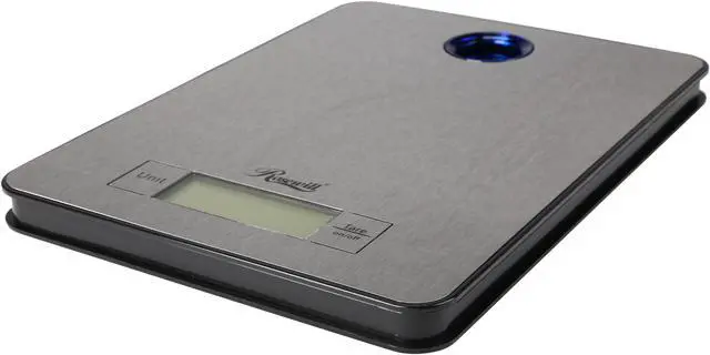 Main image of Rosewill Electronic High Precision "Strain Gauge" Sensor Kitchen Scale, Silver