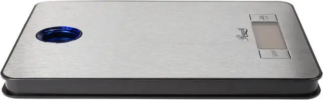 Alt view image 4 of 7 - Rosewill Electronic High Precision "Strain Gauge" Sensor Kitchen Scale, Silver