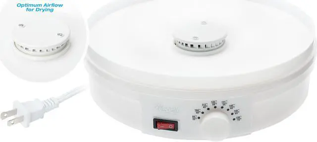 Alt view image 6 of 10 - Rosewill RHFD-15001 Countertop Portable Electric Machine Food Fruit Dehydrator | 95-158°F | 350W
