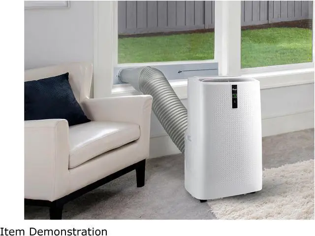 Alt view image 4 of 10 - Rosewill Portable Air Conditioner 12,000 BTU, 4-in-1: AC, Fan, Dehumidifier & Heater, Remote Control, Self-Evaporation, Up to 300 Sq.Ft., White - (RHPA-18003)