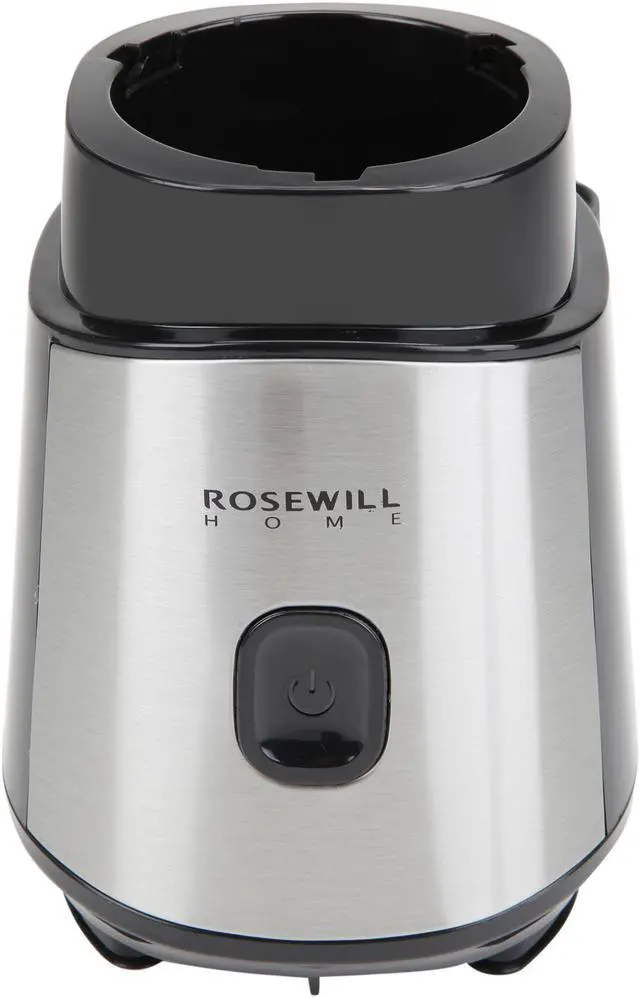 Alt view image 9 of 16 - Rosewill Single Server Blender with Vacuum Bottle, Portable Personal Size Juicer Smoothie Blender | 300 Watt Motor | 20 oz BPA-Free Dishwasher Safe Tritan Stainless Steel Blades - RHBL-18001