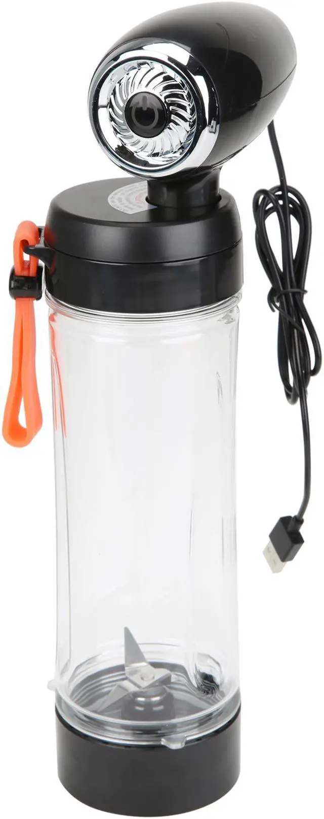 Alt view image 15 of 16 - Rosewill Single Server Blender with Vacuum Bottle, Portable Personal Size Juicer Smoothie Blender | 300 Watt Motor | 20 oz BPA-Free Dishwasher Safe Tritan Stainless Steel Blades - RHBL-18001