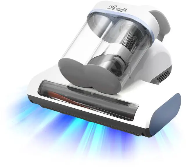 Main image of Rosewill Mattress Vacuum Cleaner: Anti-allergen Bed Vacuum Cleaner with UV-C Light & High Heating Tech, 350W 13Kpa Strong Suction, Deep Cleaning Handheld Vacuums for Sofa/Bed/Pet Hair - Corded - SB