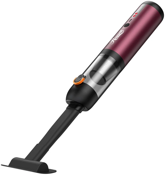 Alt view image 2 of 2 - Rosewill 4-in-1 Cordless Car Vacuum, Rechargeable Handheld Vacuum Cleaner with LCD Display, 20 Kpa Suction Power, 2-Gear Adjustable Blower, Inflator & Air Duster for Small Jobs, Car, Home, Office and Outdoor Use - Rustic Red