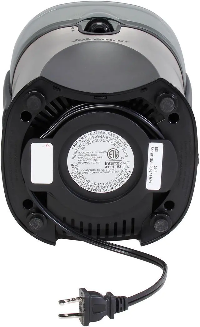 Alt view image 4 of 6 - Juiceman All-In-One Juicer/ Extractor - JM480S