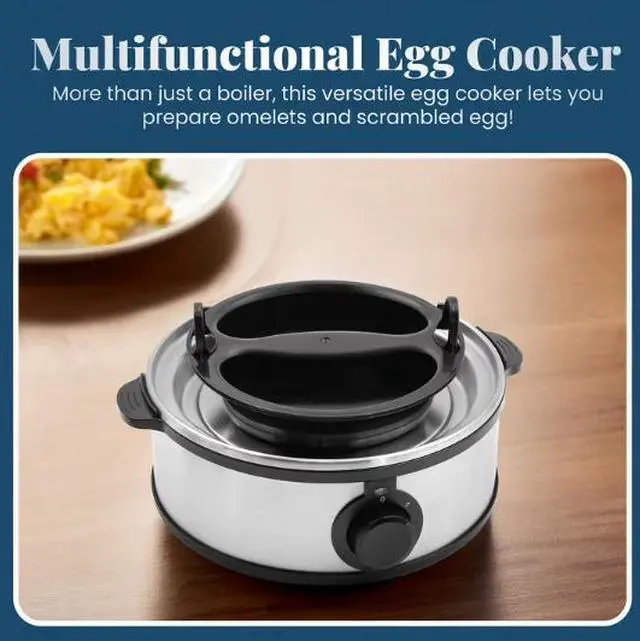 Main image of Elite Cuisine EGC425 Automatic Easy Egg Cooker, 7 Eggs