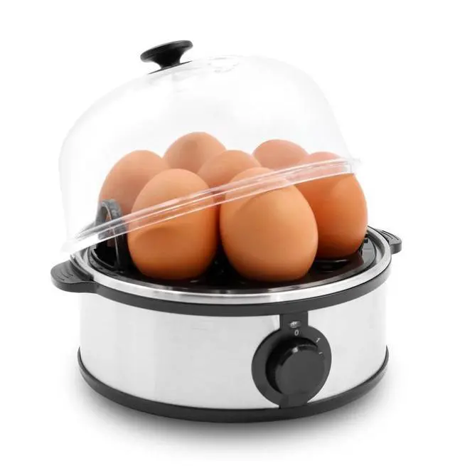 Main image of Elite Cuisine EGC865 Stainless Steel Automatic Egg Cooker