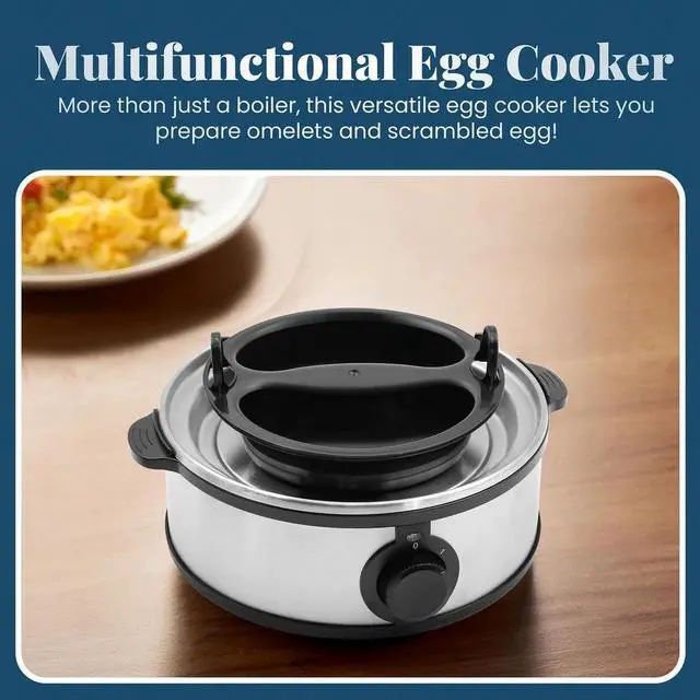 Alt view image 5 of 5 - Elite Cuisine EGC865 Stainless Steel Automatic Egg Cooker