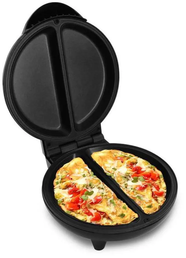 Main image of Elite Cuisine EOM055 Black Dual Omelet & Fritattas Maker