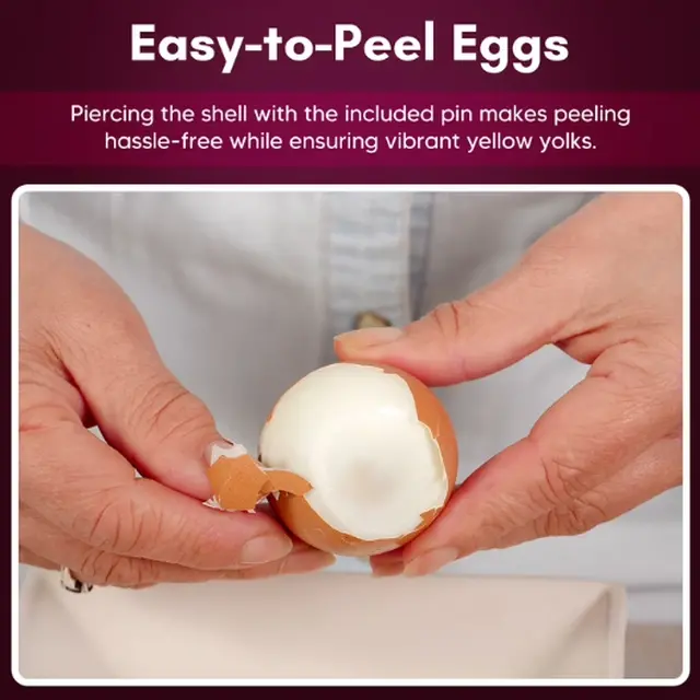Alt view image 2 of 5 - Elite Gourmet EGCL2510 7-Eggs Cooker