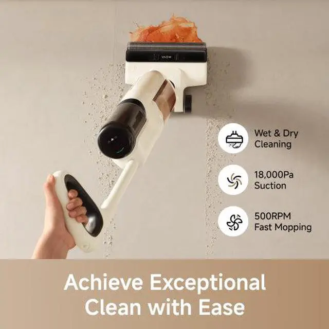 Alt view image 3 of 9 - Mova K30 Se Wet Dry Vacuum & Lie-Flat Design & Dual