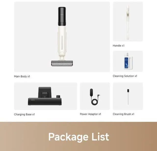 Alt view image 9 of 9 - Mova K30 Se Wet Dry Vacuum & Lie-Flat Design & Dual