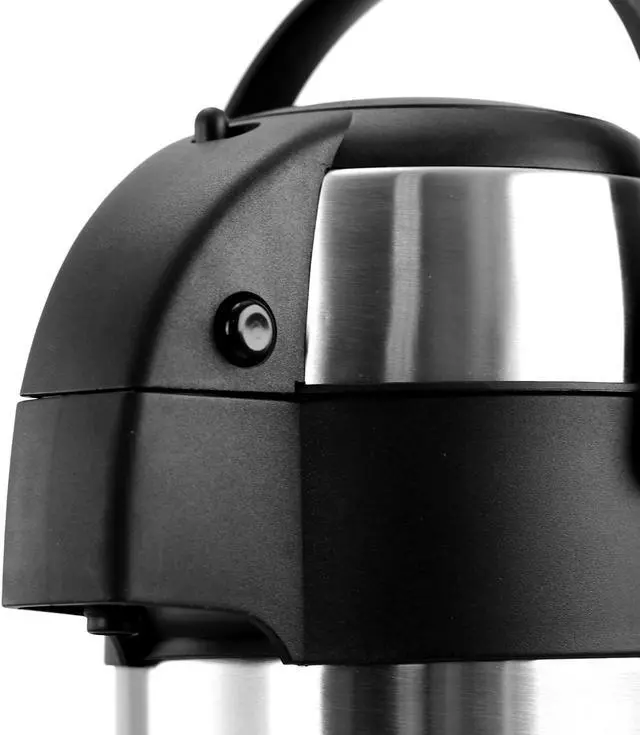Alt view image 2 of 2 - MegaChef MG-ASUC030 3 Liter Stainless Steel Airpot Hot Water Dispenser for Coffee and Tea