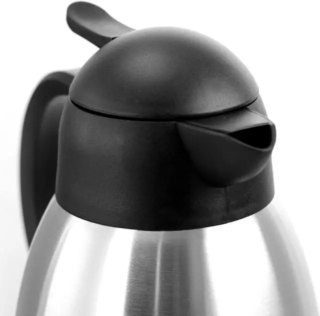 Alt view image 2 of 2 - MegaChef MG-JSUB020 2 Liter Stainless Steel Thermal Beverage Carafe for Coffee and Tea