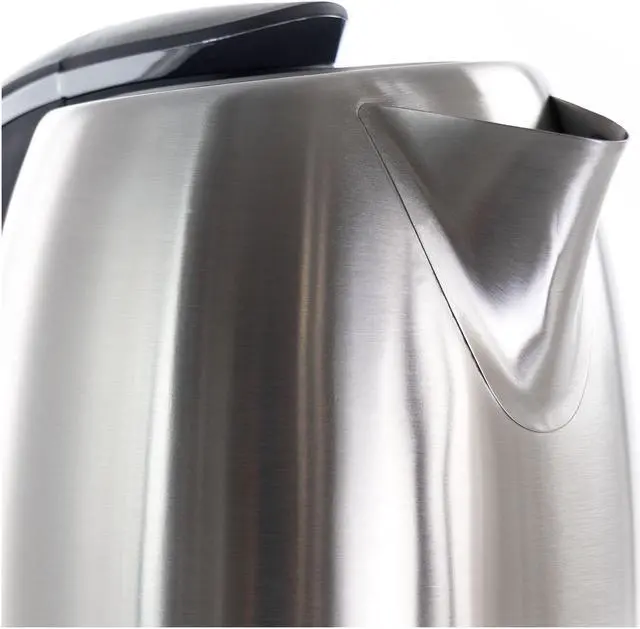 Alt view image 7 of 11 - MegaChef MGKTL-1215 Stainless Steel 1.2Lt. Stainless Steel Electric Tea Kettle