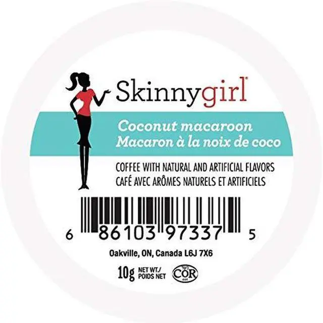 Alt view image 2 of 5 - SKINNYGIRL Coconut Macaroon Flavored Coffee Pods (24 Counts)