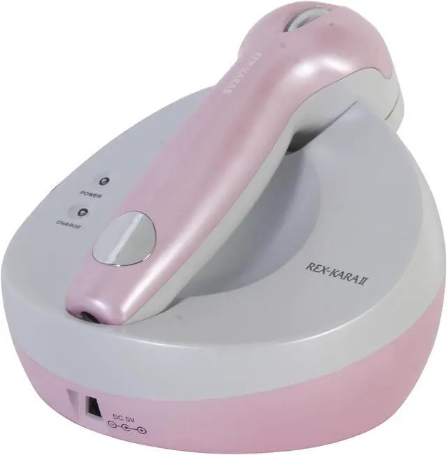 Alt view image 6 of 9 - Ahrong Eltech REX-KARA II Wireless All-In-One Skin Care System w/ Ultrasonic Therapy, Galvanic Treatment and Far Infrared