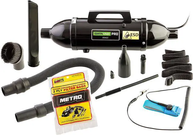 Main image of MetroVac 117-117513 DataVac ESD Safe Pro Series 500W 110V US Plug Computer Vacuum Cleaner/Blower