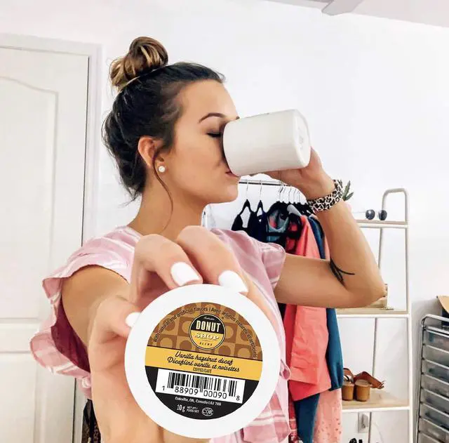 Alt view image 5 of 6 - AUTHENTIC DONUT SHOP Vanilla Hazelnut Decaf Single Serve Cups (24 Cups)