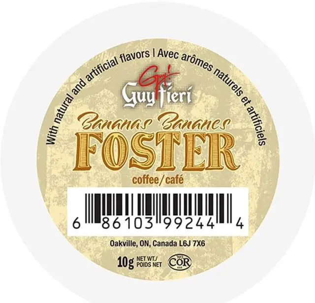 Alt view image 2 of 5 - GUY FIERI Bananas Foster Flavored Coffee Pods (24 Counts)