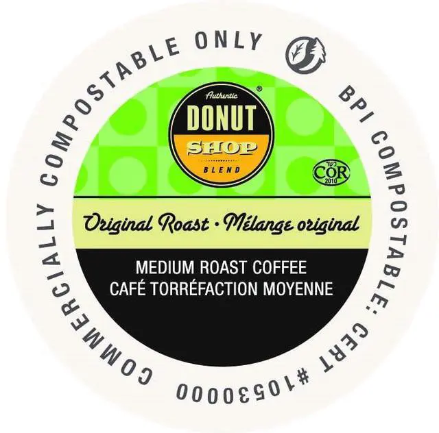 Alt view image 2 of 5 - AUTHENTIC DONUT SHOP BLEND Original Roast Coffee Pods (20 Counts)