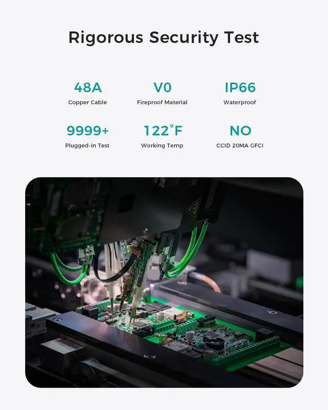 Alt view image 3 of 7 - EG evgoer Level 2 8-40Amp Adjustable Current EV Charger (20 ft Cable/240V Portable Charging Station) Compatible with all J1772 EVs