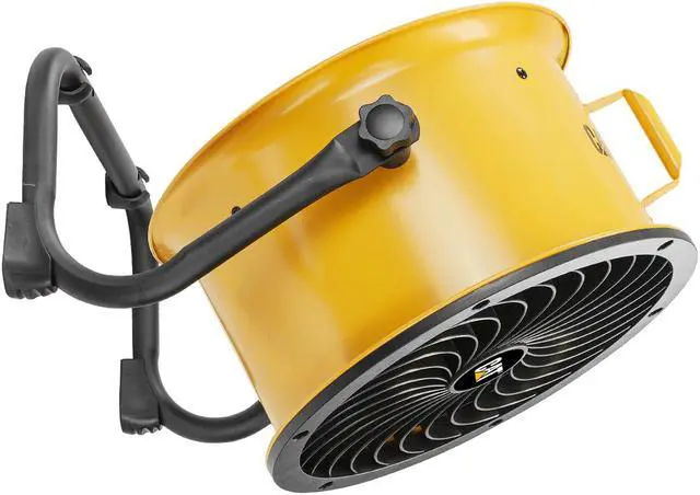 Alt view image 4 of 8 - CATERPILLAR HVD-14AC-YW 14-inch High Velocity Drum Air Circulator Fan, Yellow
