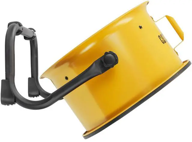 Alt view image 9 of 10 - Caterpillar® fan (CF-HVD-14AC-YW) 14”-Blade High-Velocity Drum Fan Heavy Duty Industrial Grade (Yellow, 2-in-1): 2,300 CFM, 4-Speed, 360 Degree Adjustable Drum Head, Dual Ball Bearing Motor with Die-Cast Cover