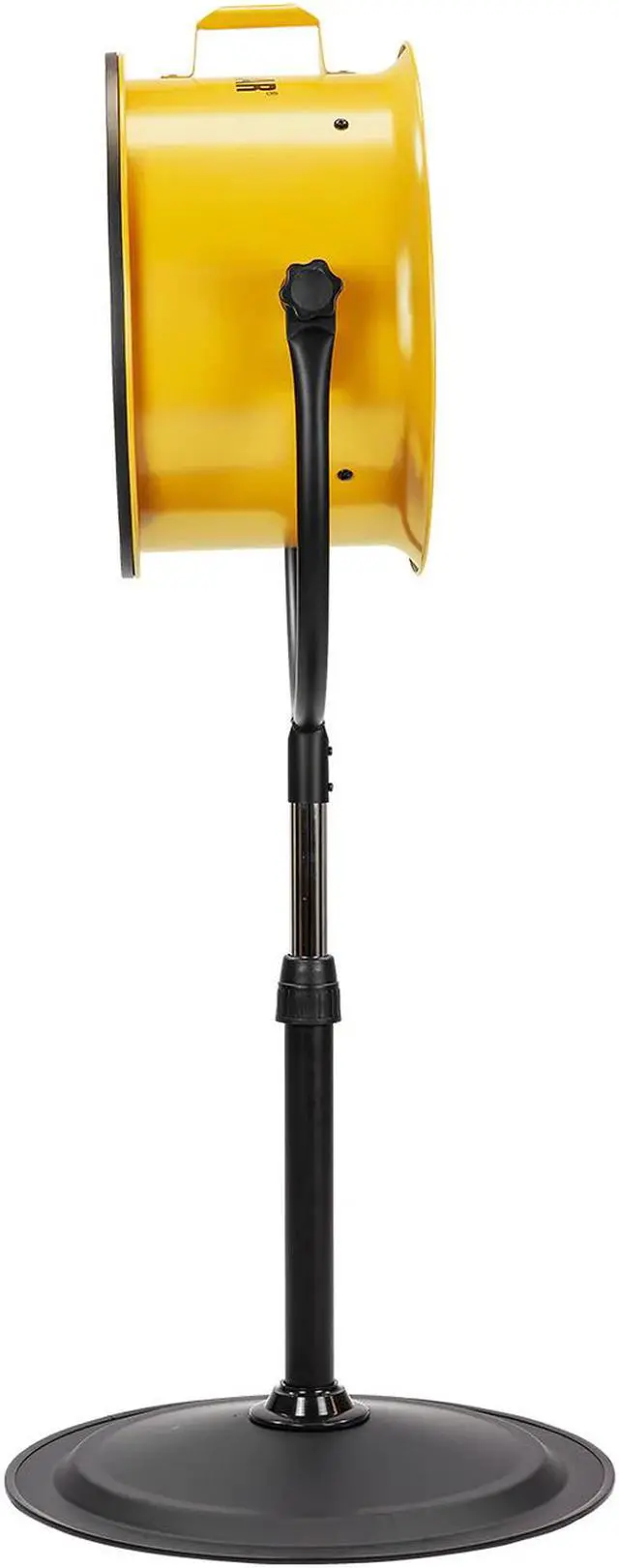 Alt view image 2 of 6 - CATERPILLAR HVPD-14AC-YW 14-inch High Velocity Pedestal Drum Fan, Yellow