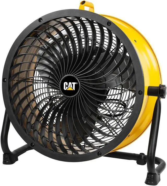 Main image of CATERPILLAR HVD-18AC-YW 18-inch High Velocity Drum Air Circulator Fan, Yellow