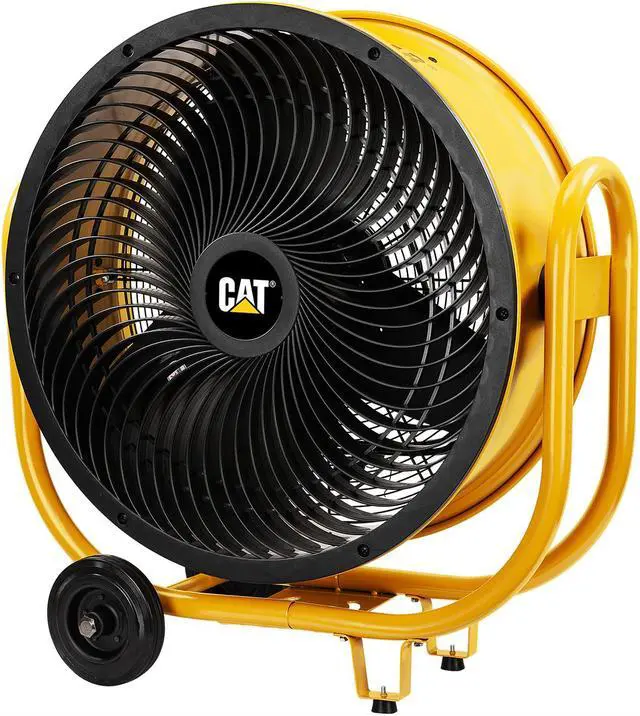 Main image of CATERPILLAR HVD-24AC-YW 24-inch High Velocity 3-Speed Air Circulator Fan, Yellow
