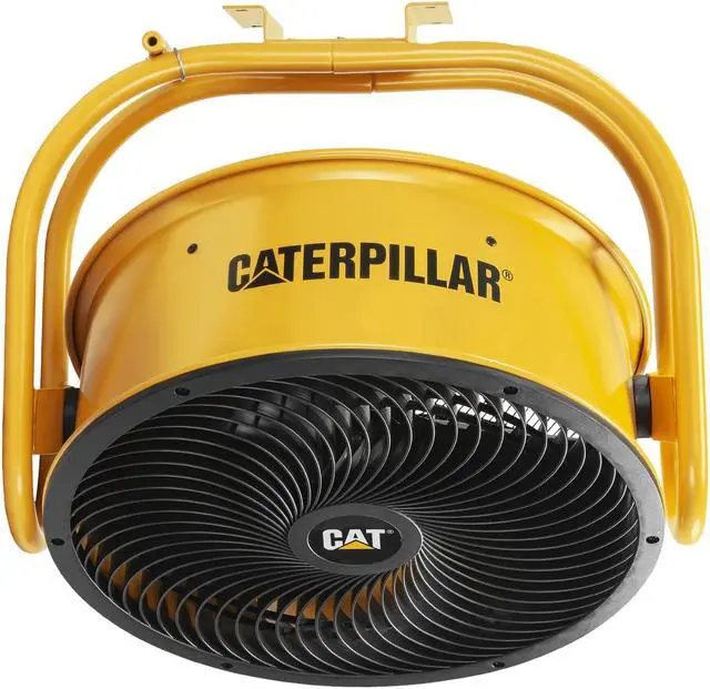 Alt view image 4 of 5 - CATERPILLAR HVD-24AC-YW 24-inch High Velocity 3-Speed Air Circulator Fan, Yellow