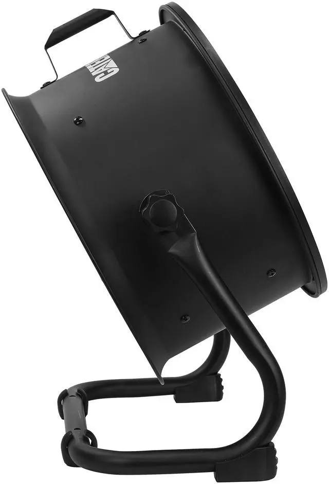 Alt view image 11 of 12 - Caterpillar® fan (CF-HVD-14AC-BK) 14”-Blade High-Velocity Drum Fan Heavy Duty Industrial Grade (Black, 2-in-1): 2,300 CFM, 4-Speed, 360 Degree Adjustable Drum Head