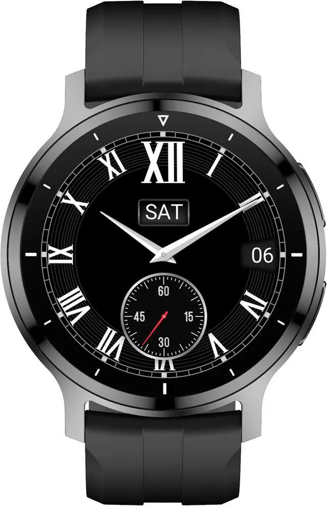 Alt view image 2 of 4 - Letsfit IW4 Smartwatch with Heart Rate Monitor and Activity Tracker - Black