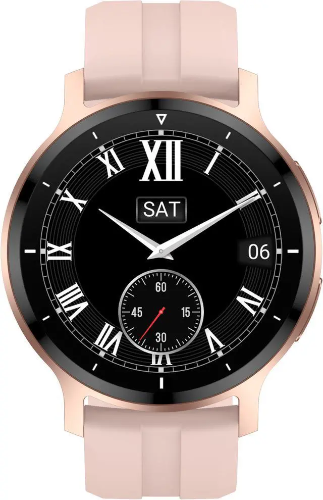 Alt view image 2 of 4 - Letsfit IW4 Smartwatch with Heart Rate Monitor and Activity Tracker - Pink