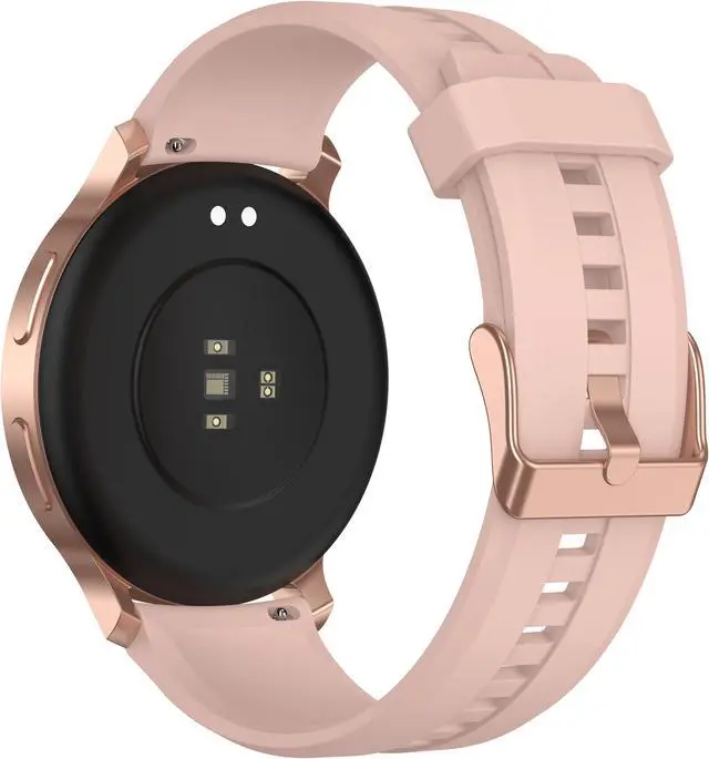 Alt view image 3 of 4 - Letsfit IW4 Smartwatch with Heart Rate Monitor and Activity Tracker - Pink